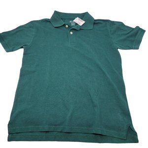 The Children's Place Polo Shirt Boys Size Large 10/12 Green Short-Sleeve NWT!